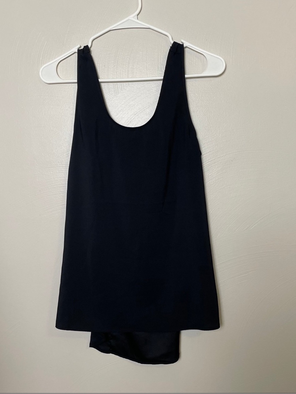 Express Black Tank Crossed Back Size Small 100% polyester